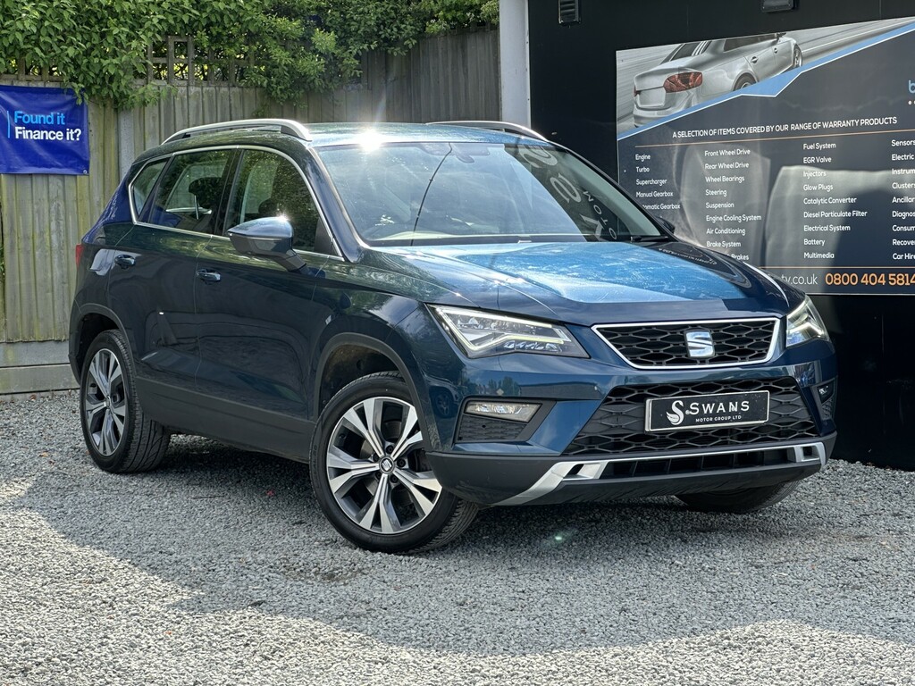 Seat Ateca Suv 1.0 Tsi Ecomotive Se Technology Blue Pe BL67VKF Blue #2