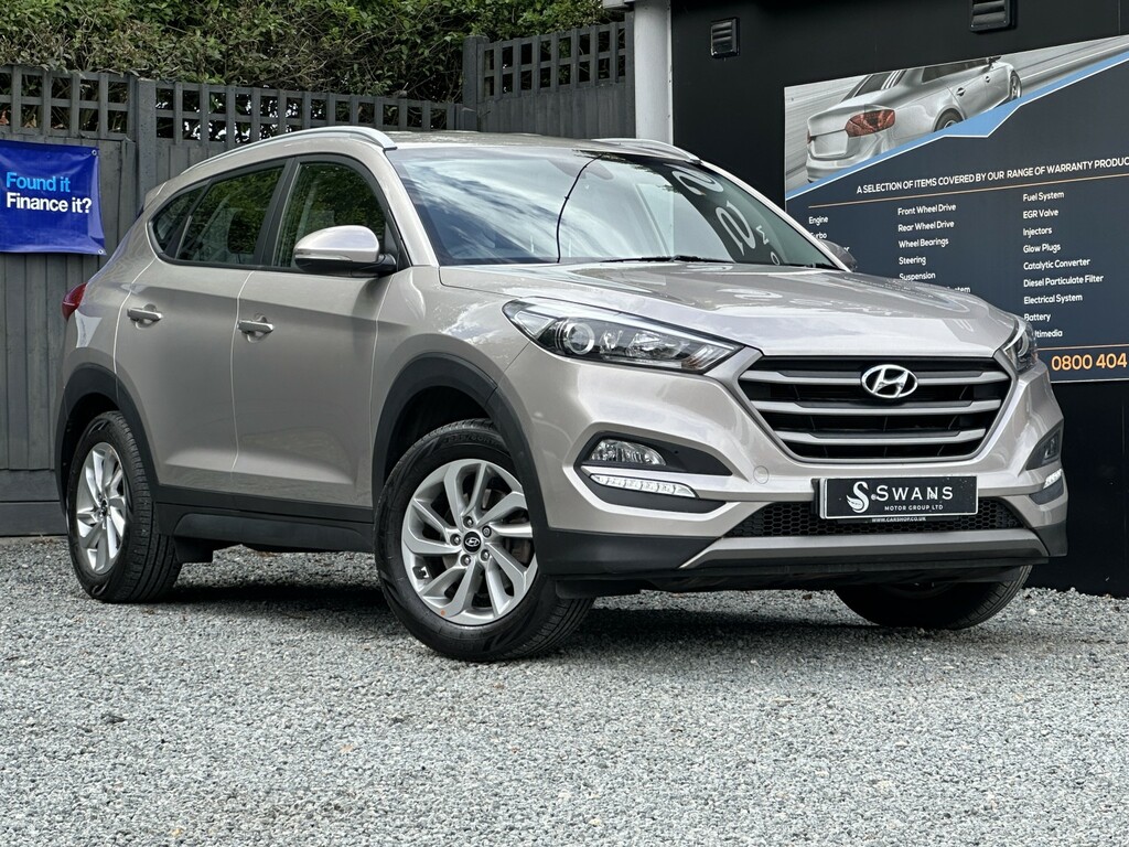 Hyundai Tucson Suv 1.6 Tucson Se 1.6 Gdi 132Ps Bd White Pe YY65VEM White #2