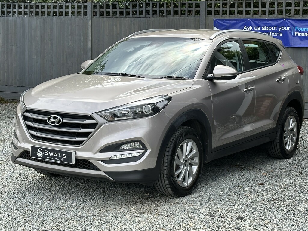 Hyundai Tucson Suv 1.6 Tucson Se 1.6 Gdi 132Ps Bd White Pe YY65VEM White #6