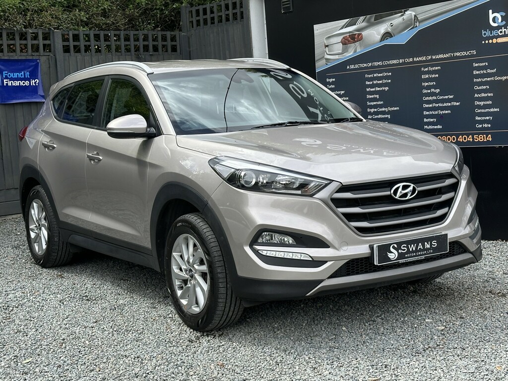 Hyundai Tucson Suv 1.6 Tucson Se 1.6 Gdi 132Ps Bd White Pe YY65VEM White #4