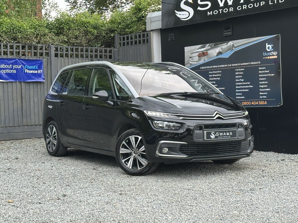 Citroen Grand C4 Picasso Mpv 1.6 Bluehdi Feel Black 2017 201 Black