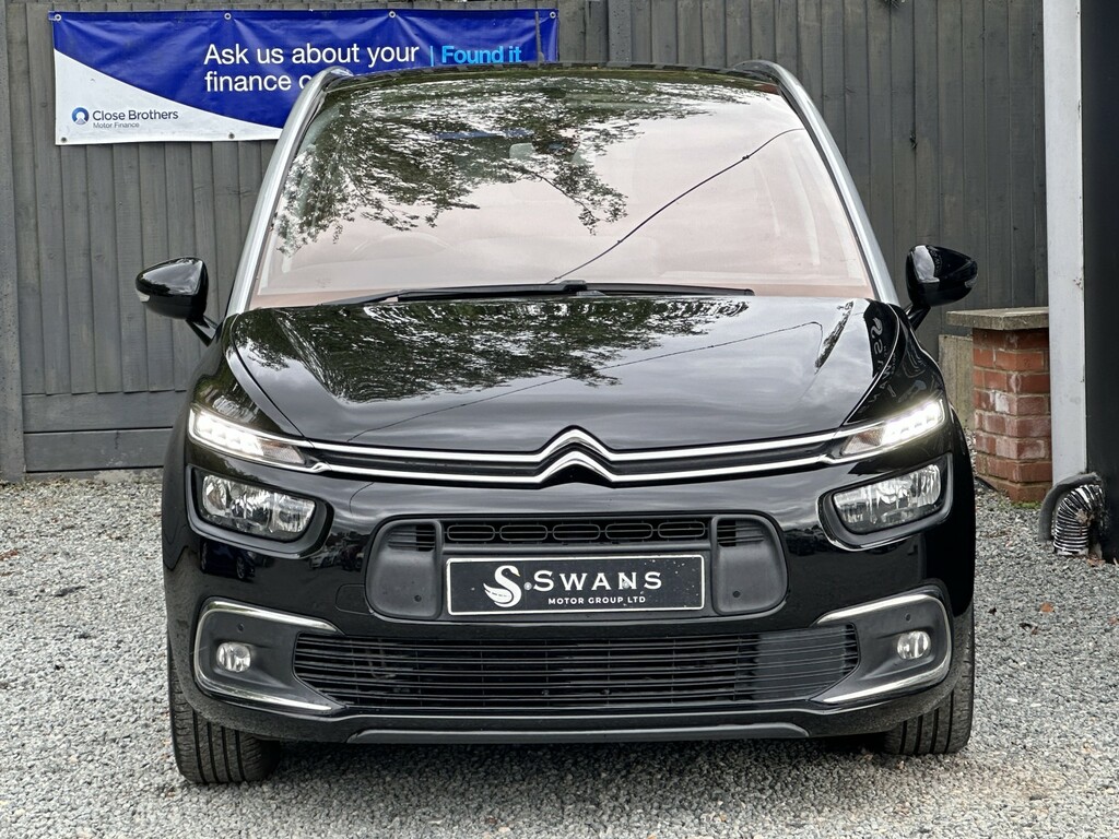 Citroen Grand C4 Picasso Mpv 1.6 Bluehdi Feel Black 2017 201 VK67HNR Black #5
