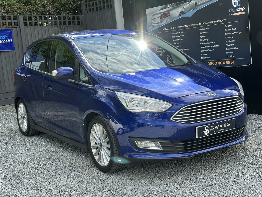 Ford C-Max Mpv 1.0 T Ecoboost Titanium Blue 201 VO17MWA Blue #3