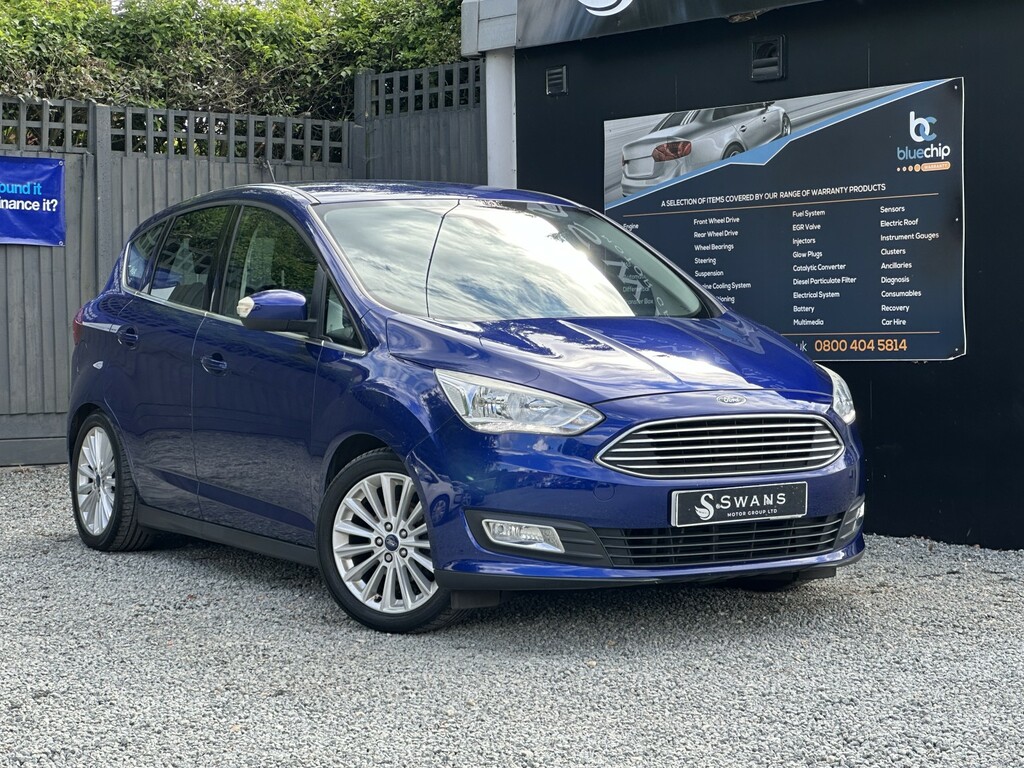 Ford C-Max Mpv 1.0 T Ecoboost Titanium Blue 201 Blue