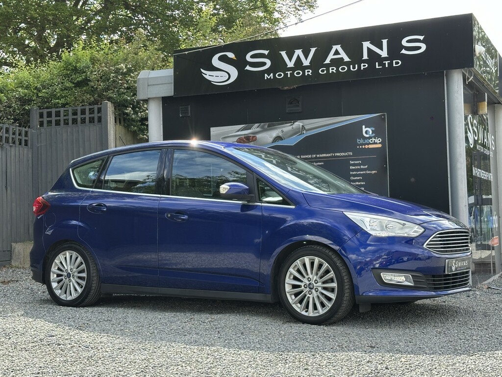 Ford C-Max Mpv 1.0 T Ecoboost Titanium Blue 201 VO17MWA Blue #4