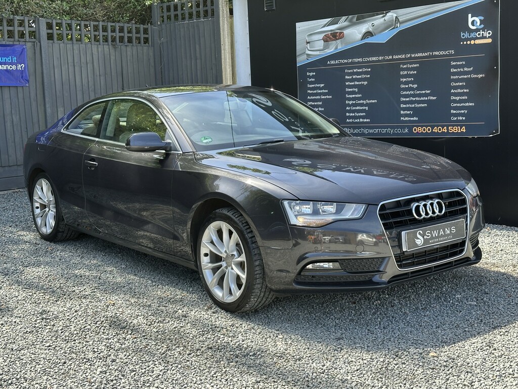 Audi A5 Coupe Audi A5 2.0 Tdi Se Grey 2012 LC12MKP Grey #5