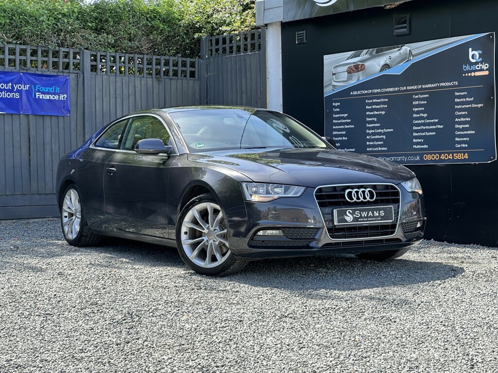 Audi A5 Coupe Audi A5 2.0 Tdi Se Grey 2012 Grey