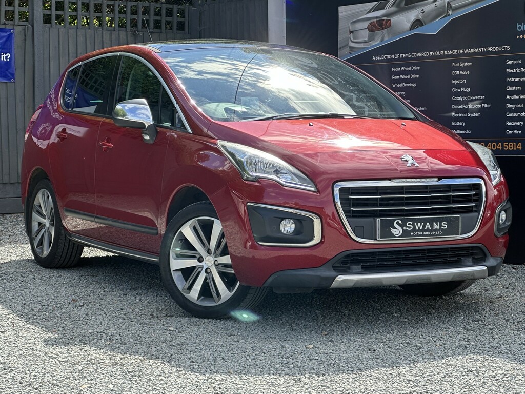 Peugeot 3008 Suv 1.6 Bluehdi Allure 201565 VNZ3866 Red #2
