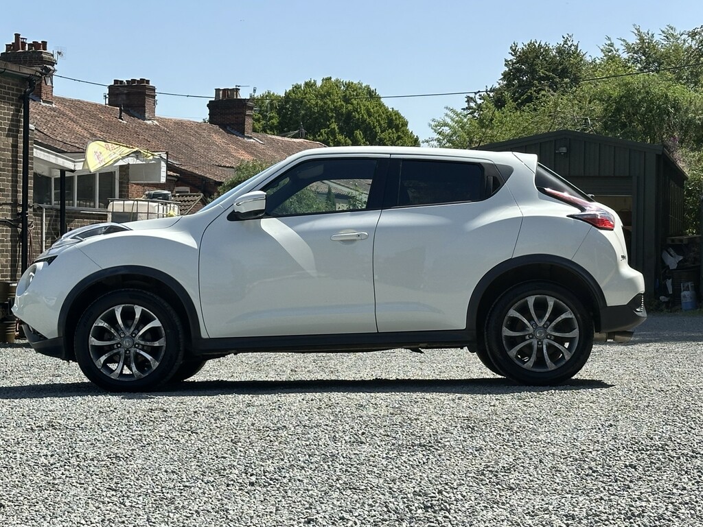 Nissan Juke Suv 1.5 Dci Tekna White 2015 20156 VX65YEJ White #5