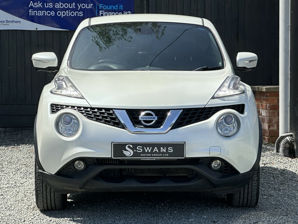 Nissan Juke Suv 1.5 Dci Tekna White 2015 20156 VX65YEJ White #3