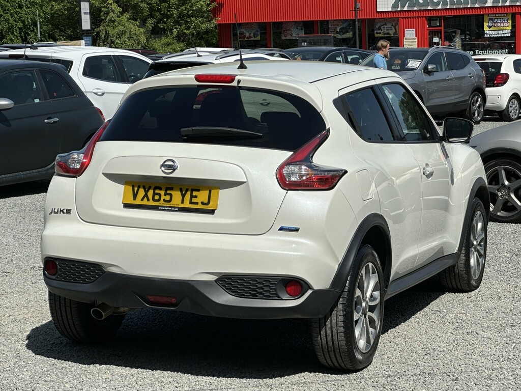Nissan Juke Suv 1.5 Dci Tekna White 2015 20156 VX65YEJ White #2