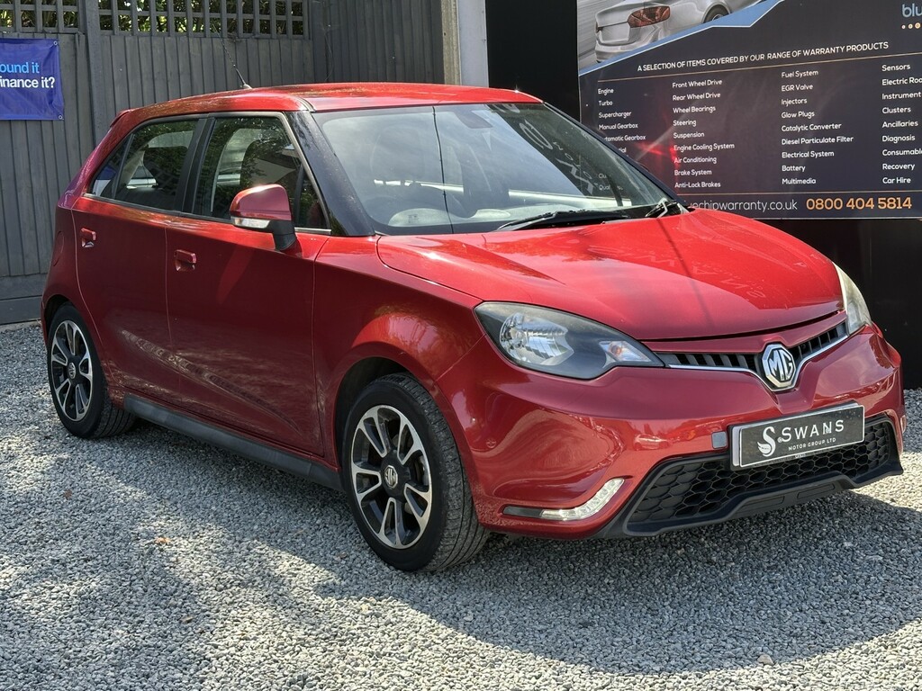MG MG3 Hatchback 1.5 Vti-tech 3Style 2016 CK66FXX Red #4