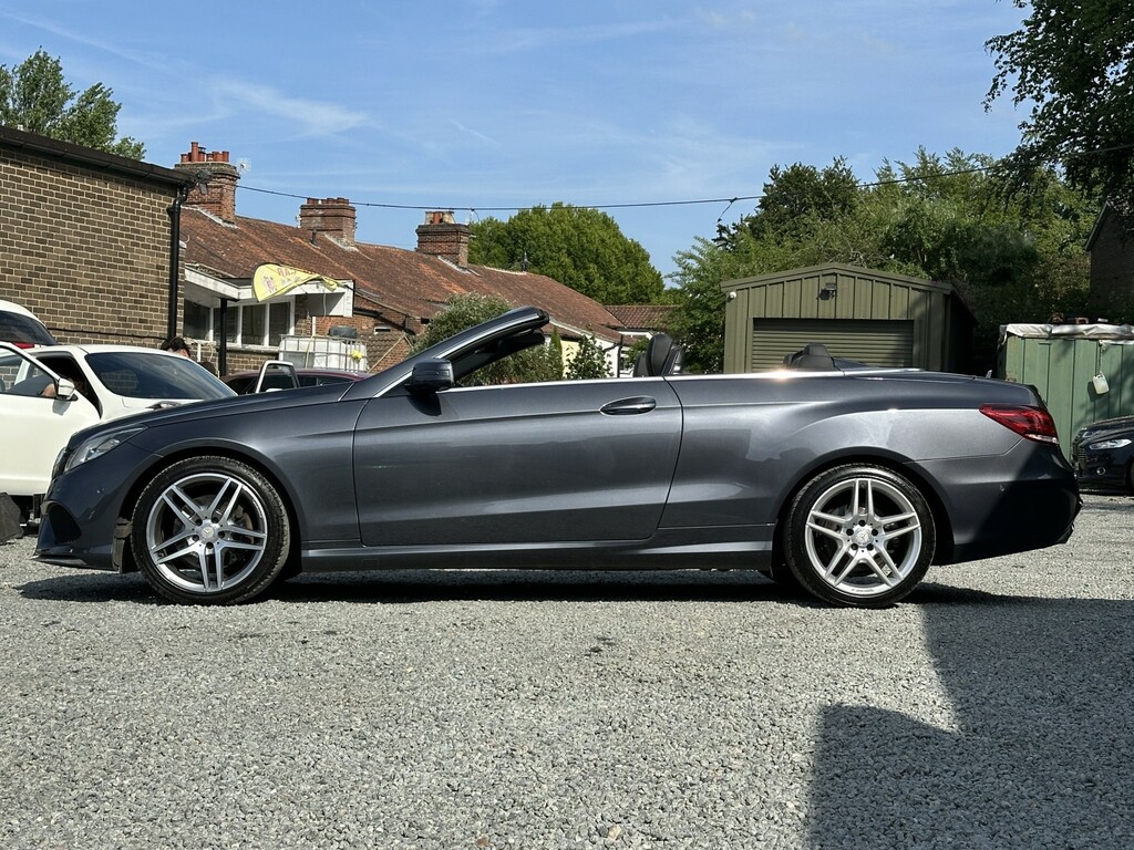 Mercedes-Benz E Class Convertible 2.1 E220 Bluetec Amg Line Grey Di WN64YBU Grey #3