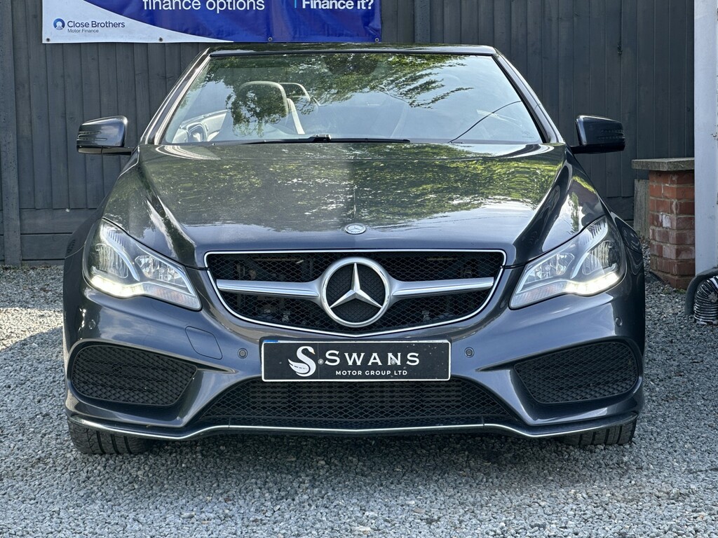 Mercedes-Benz E Class Convertible 2.1 E220 Bluetec Amg Line Grey Di WN64YBU Grey #2
