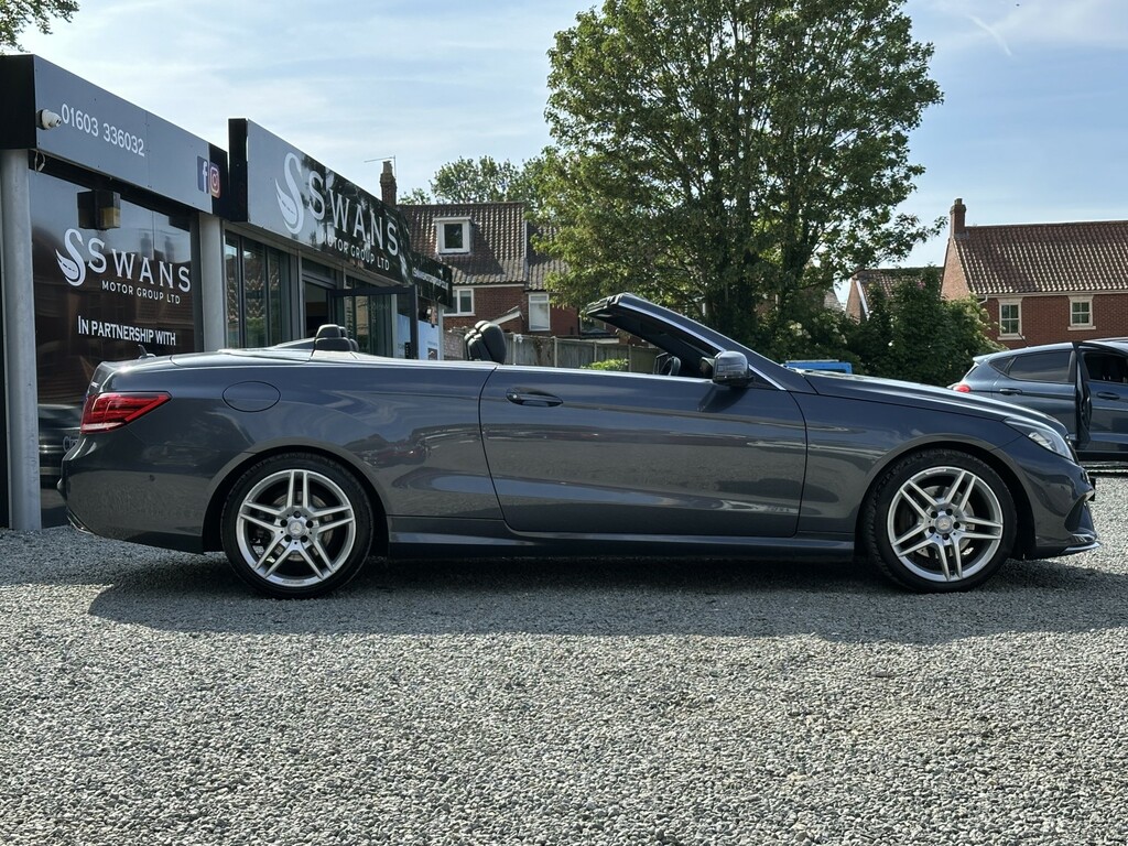 Mercedes-Benz E Class Convertible 2.1 E220 Bluetec Amg Line Grey Di WN64YBU Grey #5
