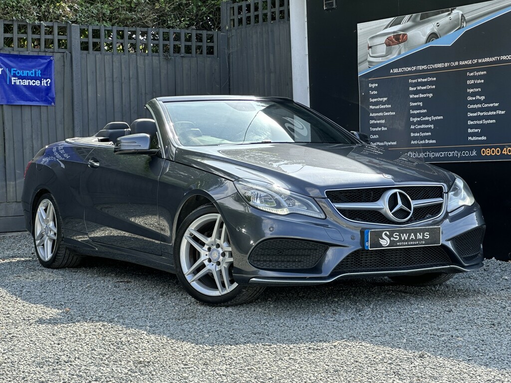 Mercedes-Benz E Class Convertible 2.1 E220 Bluetec Amg Line Grey Di Grey