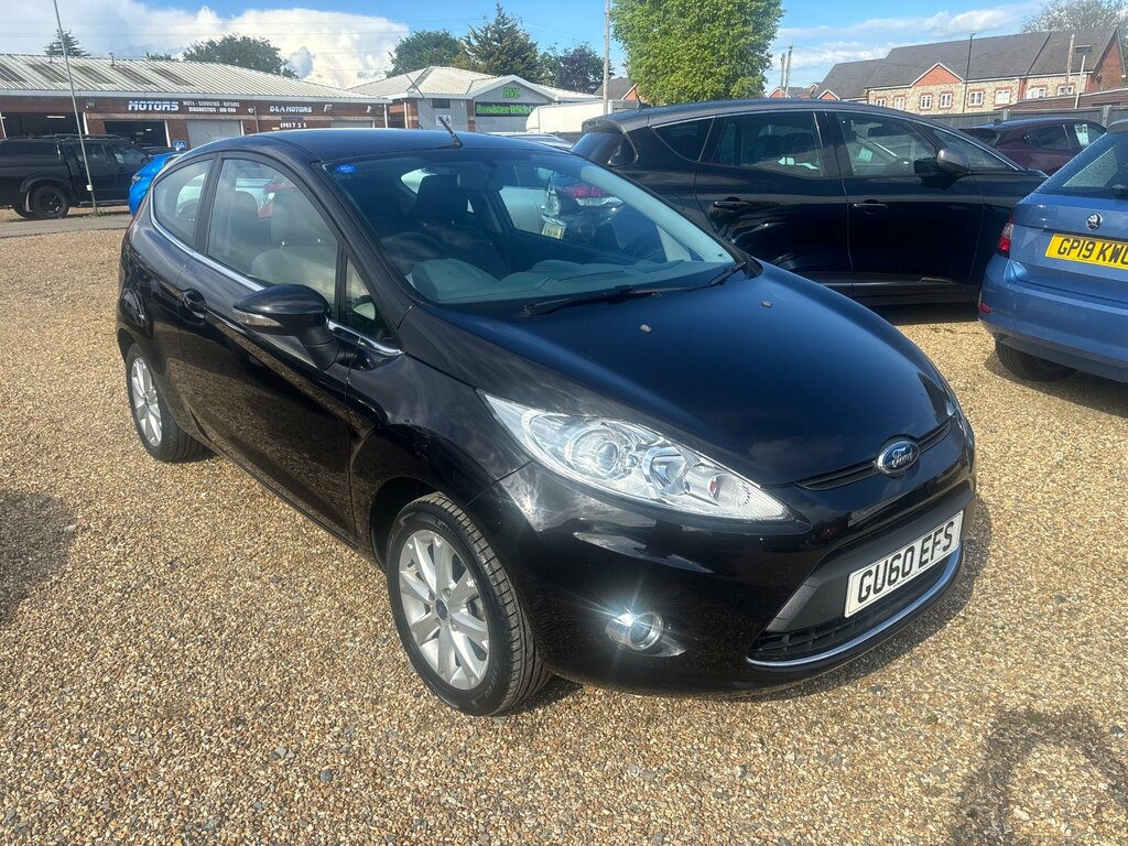 Ford Fiesta 1.25 Zetec Hatchback 129 Gkm, GU60EFS Black #4