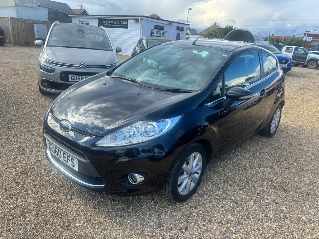 Ford Fiesta 1.25 Zetec Hatchback 129 Gkm, Black
