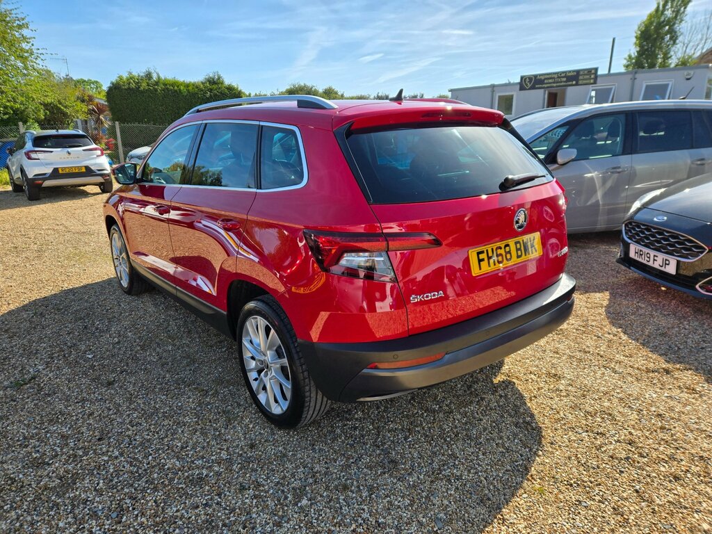 Skoda Karoq 1.5 Tsi Act Se L Suv Euro 6 Ss FH68BWK Red #3