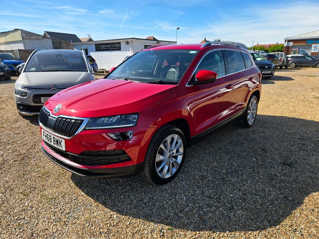 Skoda Karoq 1.5 Tsi Act Se L Suv Euro 6 Ss FH68BWK Red #2