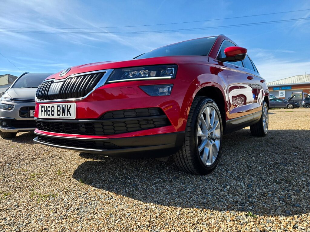 Skoda Karoq 1.5 Tsi Act Se L Suv Euro 6 Ss FH68BWK Red #6