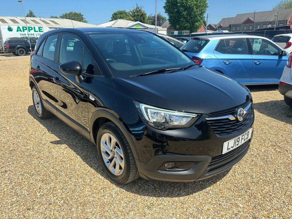 Vauxhall Crossland X 1.2 Turbo Ecotec Gpf Se Nav Suv Black