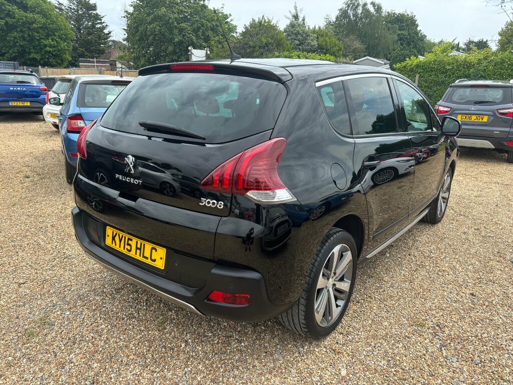 Peugeot 3008 1.6 Hdi Allure Suv Euro 5 115 P KY15HLC Black #3