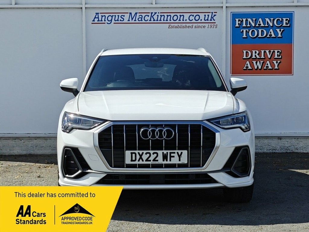 Audi Q3 1.5L S Line DX22WFY White #3