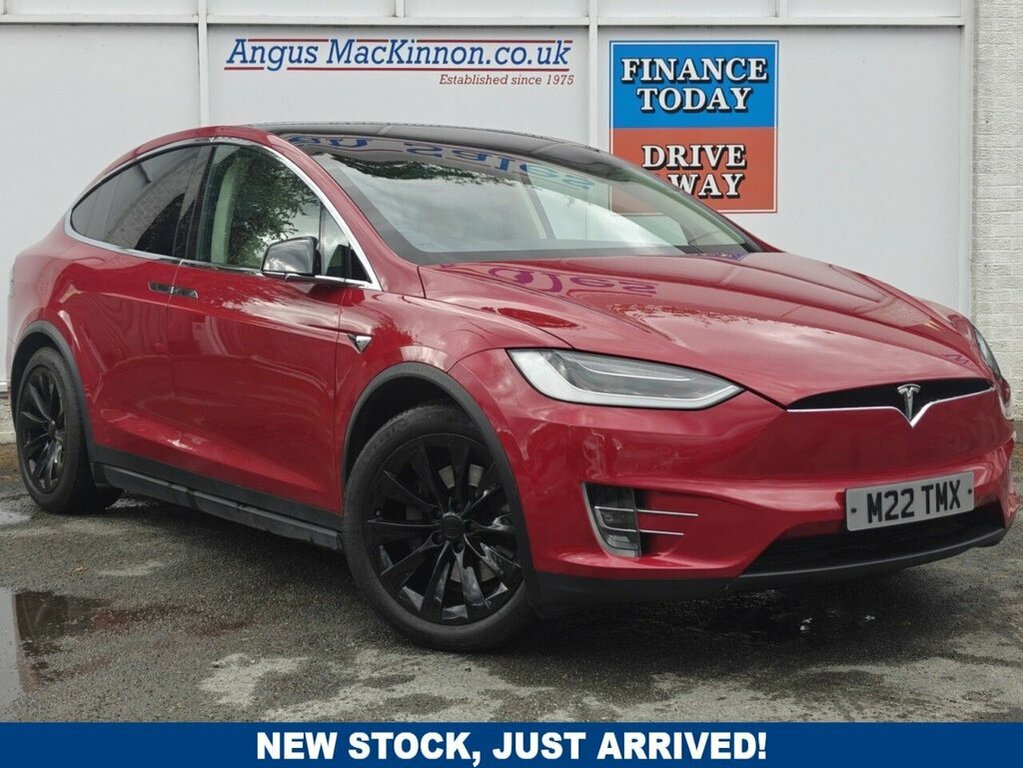 Tesla Model X Suv Red