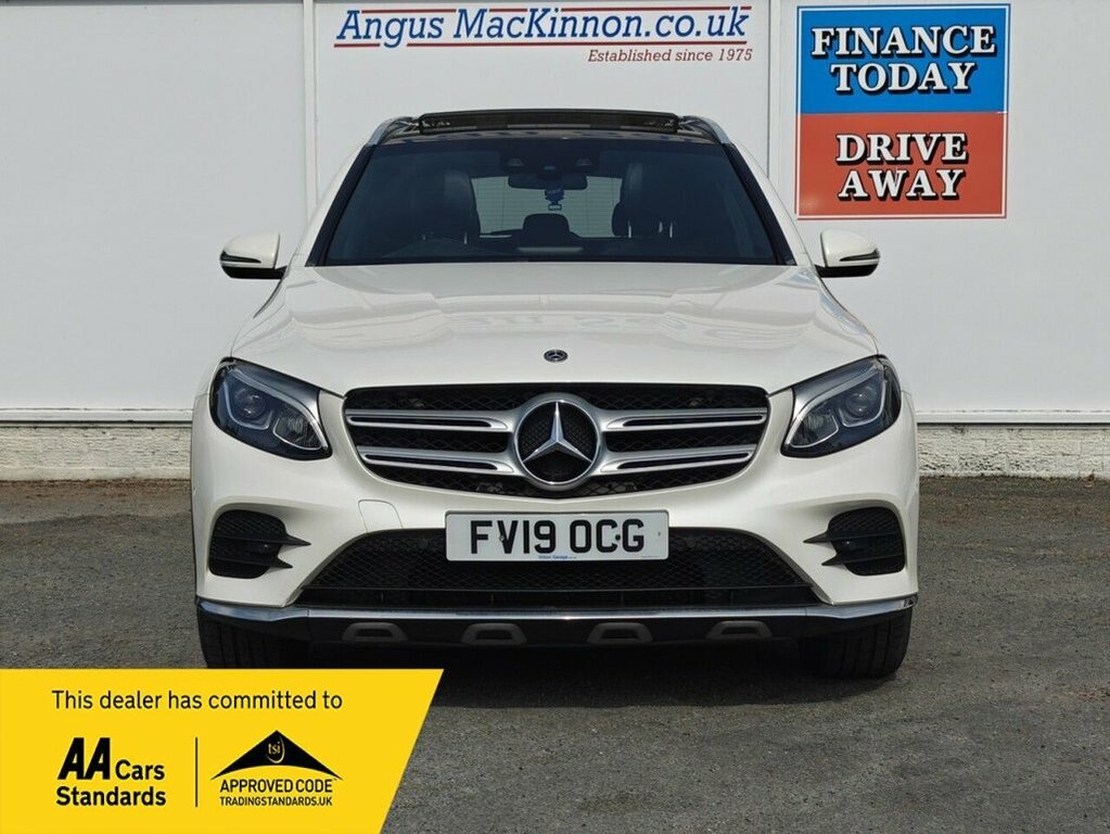 Mercedes-Benz GLC Class 2.1L Amg Line FV19OCG White #3