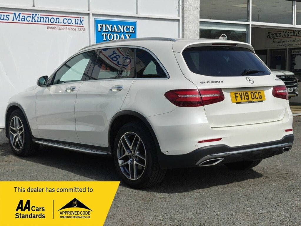 Mercedes-Benz GLC Class 2.1L Amg Line FV19OCG White #5