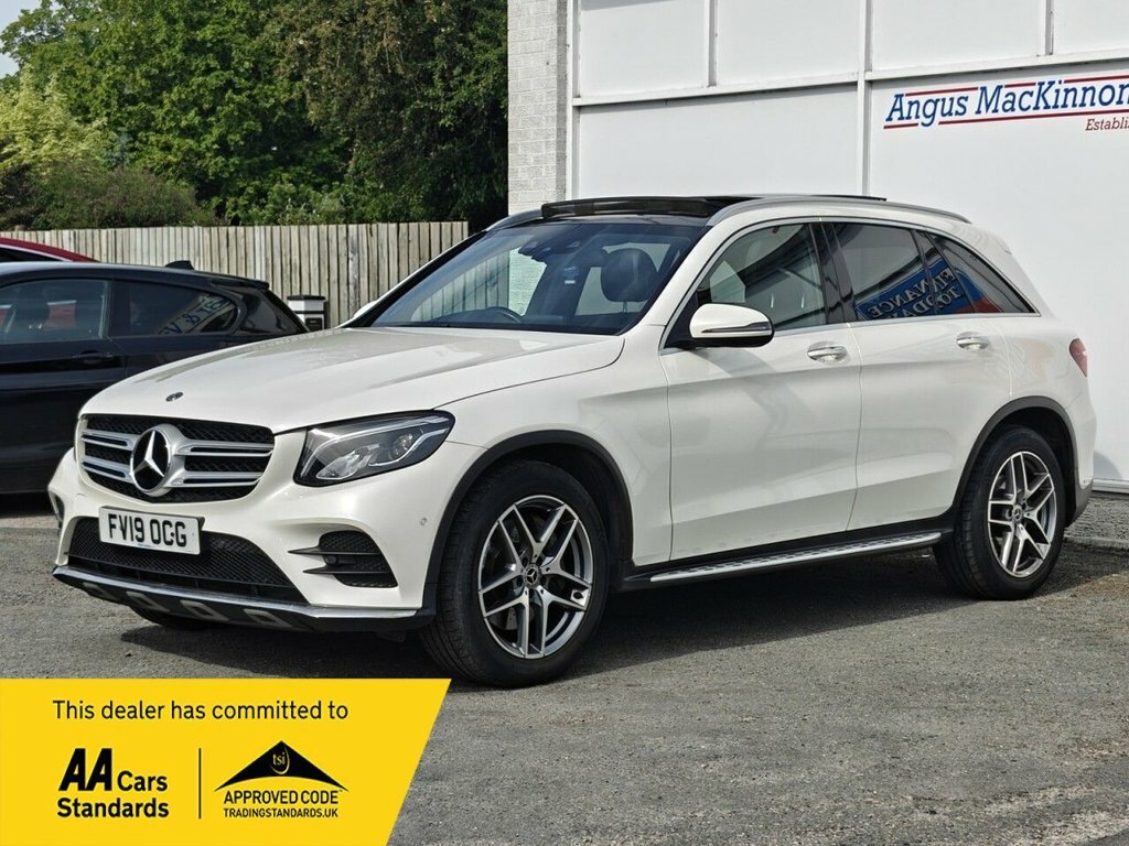 Mercedes-Benz GLC Class 2.1L Amg Line FV19OCG White #4