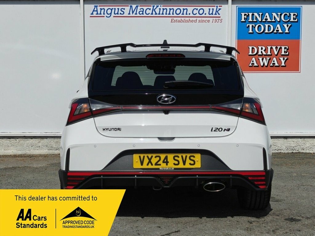 Hyundai I20 1.6L N White #6