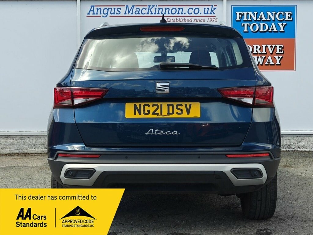 Seat Ateca 1.5L Se Technology NG21DSV Blue #6