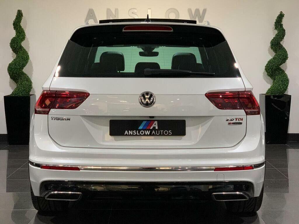 Volkswagen Tiguan Suv 2.0 Bitdi Bluemotion Tech R-line Dsg 4Motion E HK66NWX White #4