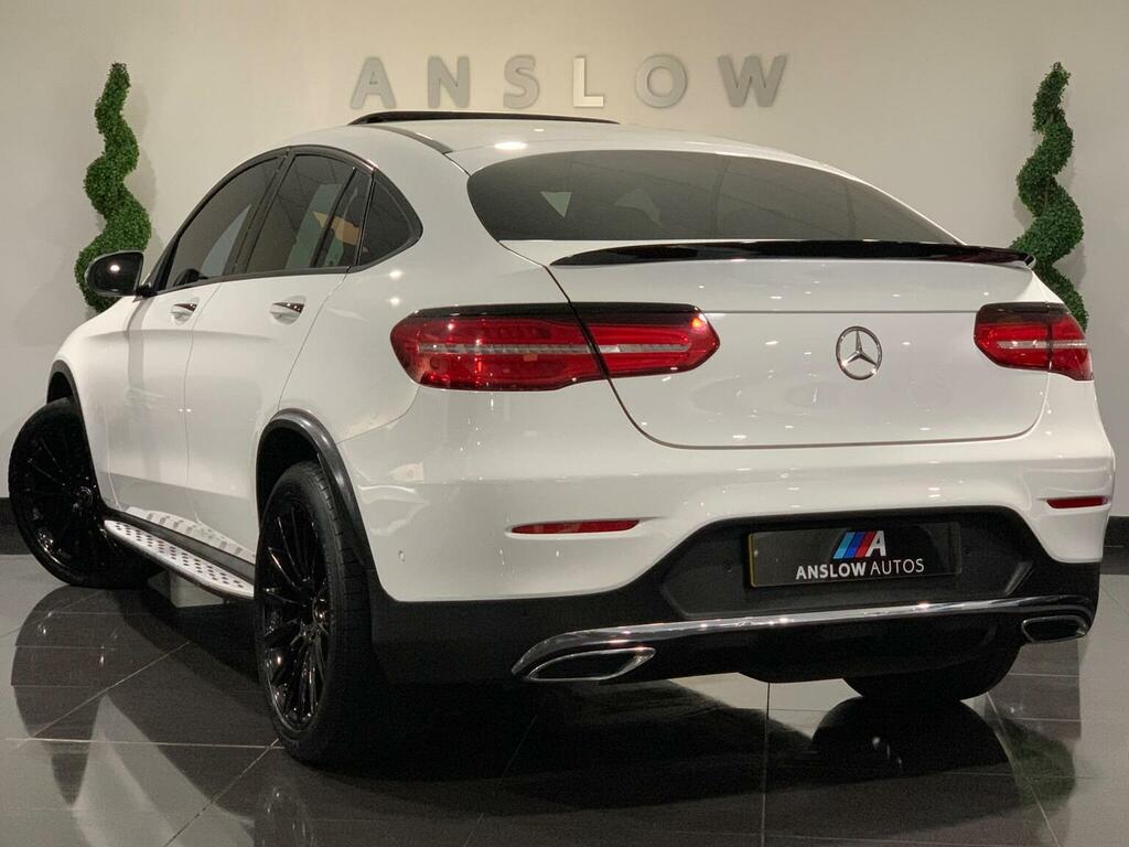 Mercedes-Benz GLC Class Suv 2.1 Glc250d Amg Line Premium Plus Coupe G-tr HG17OLT White #2