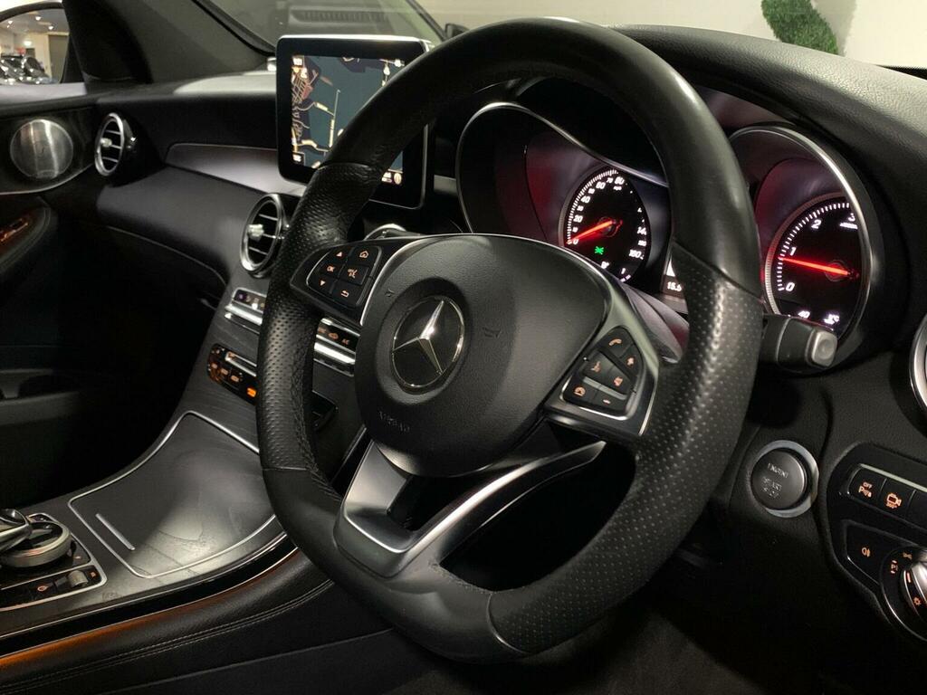 Mercedes-Benz GLC Class Suv 2.1 Glc250d Amg Line Premium Plus Coupe G-tr HG17OLT White #5