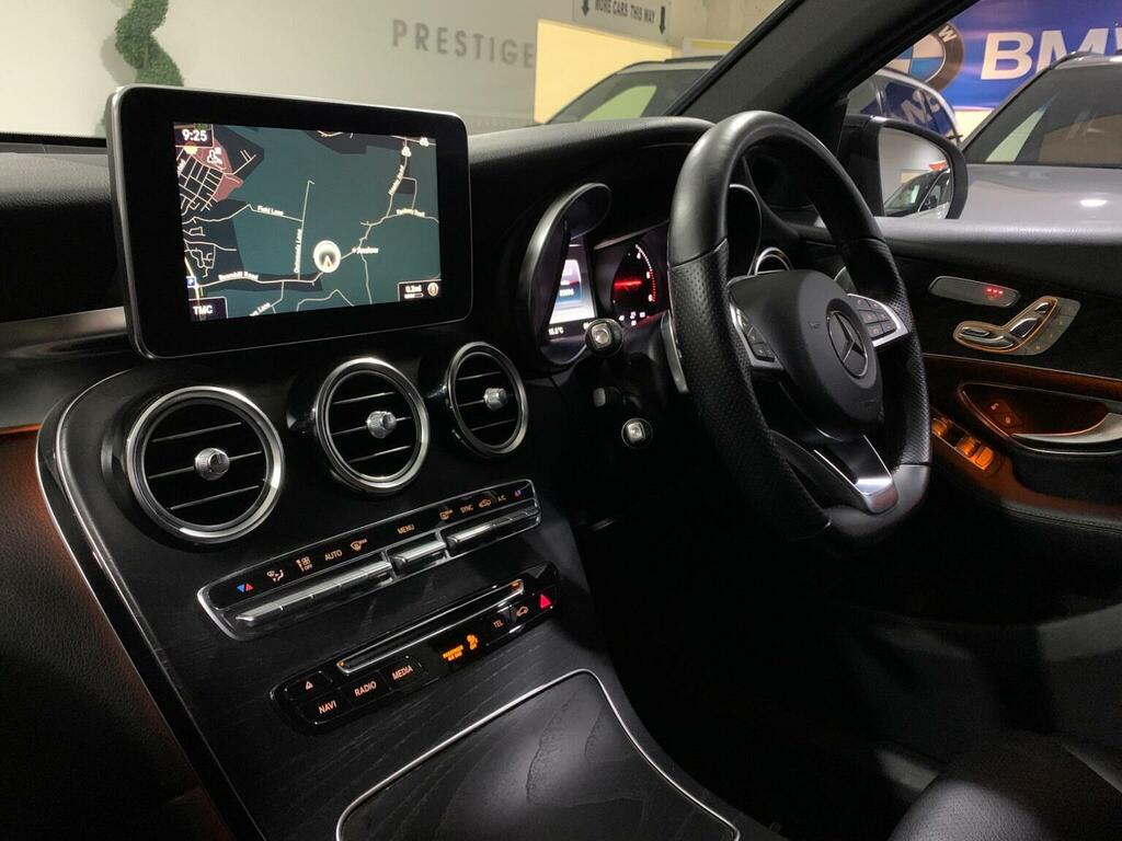 Mercedes-Benz GLC Class Suv 2.1 Glc250d Amg Line Premium Plus Coupe G-tr HG17OLT White #6