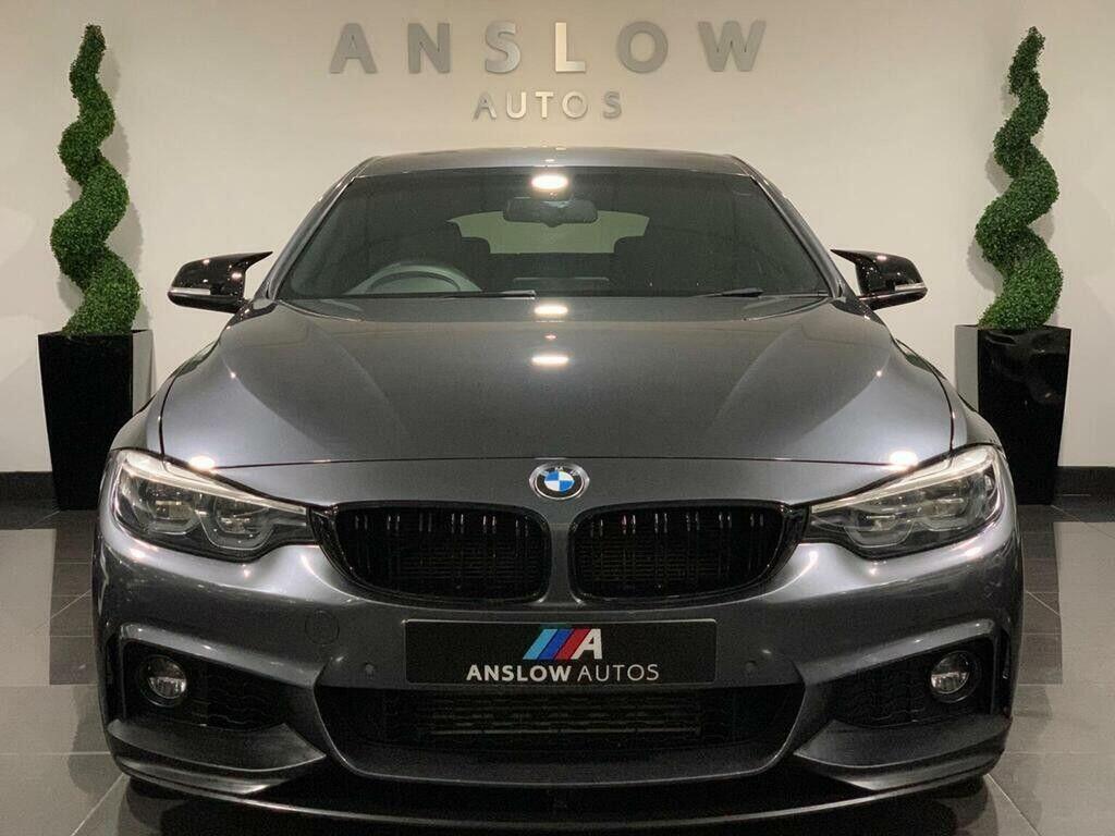 BMW 4 Series Gran Coupe Hatchback 3.0 435D M Sport Xdrive Euro 6 Ss YK18VWH Grey #3