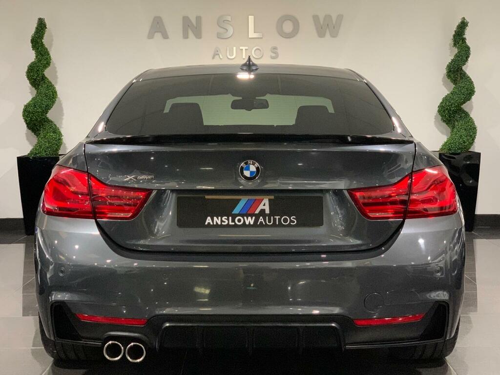 BMW 4 Series Gran Coupe Hatchback 3.0 435D M Sport Xdrive Euro 6 Ss YK18VWH Grey #4