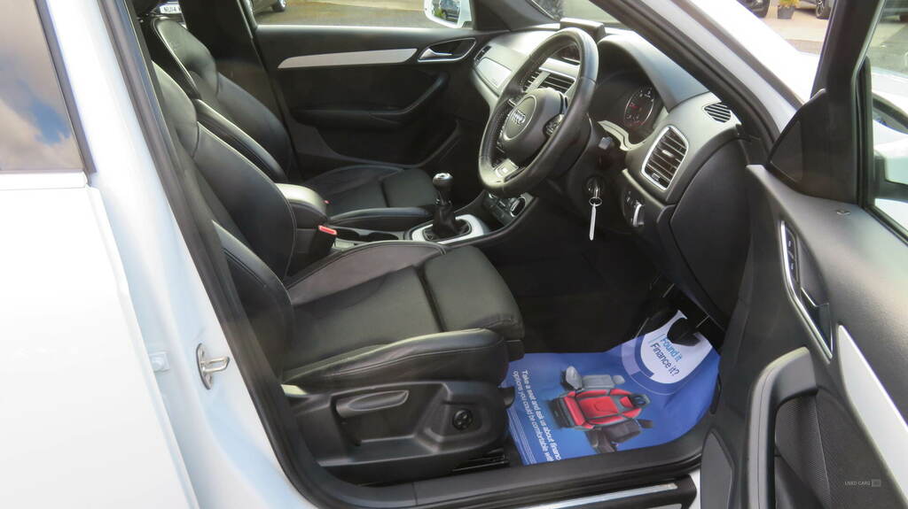 Audi Q3 2.0 Tdi Quattro S Line DK15MVX White #6