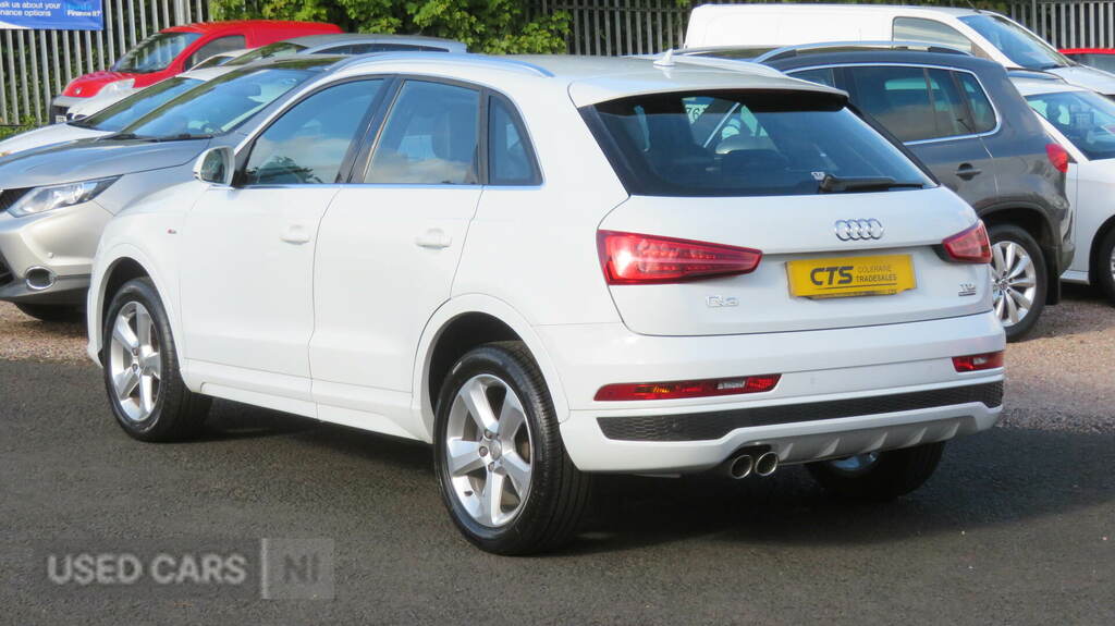 Audi Q3 2.0 Tdi Quattro S Line DK15MVX White #5