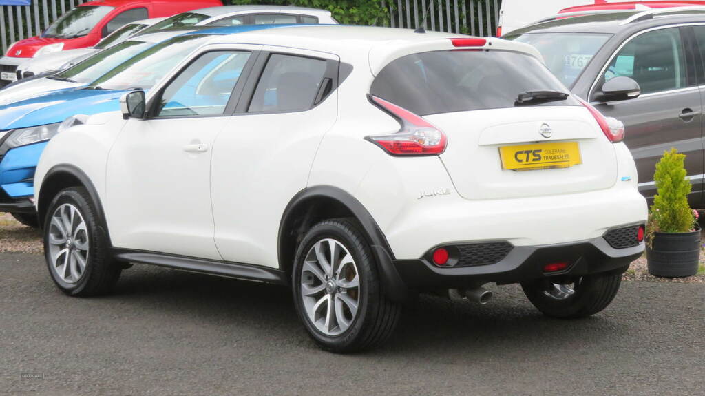 Nissan Juke 1.5 Dci Tekna ND16MZV White #6
