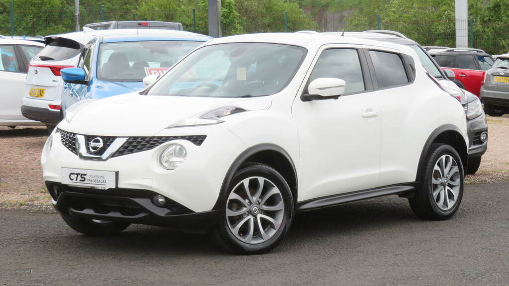 Nissan Juke 1.5 Dci Tekna ND16MZV White #4
