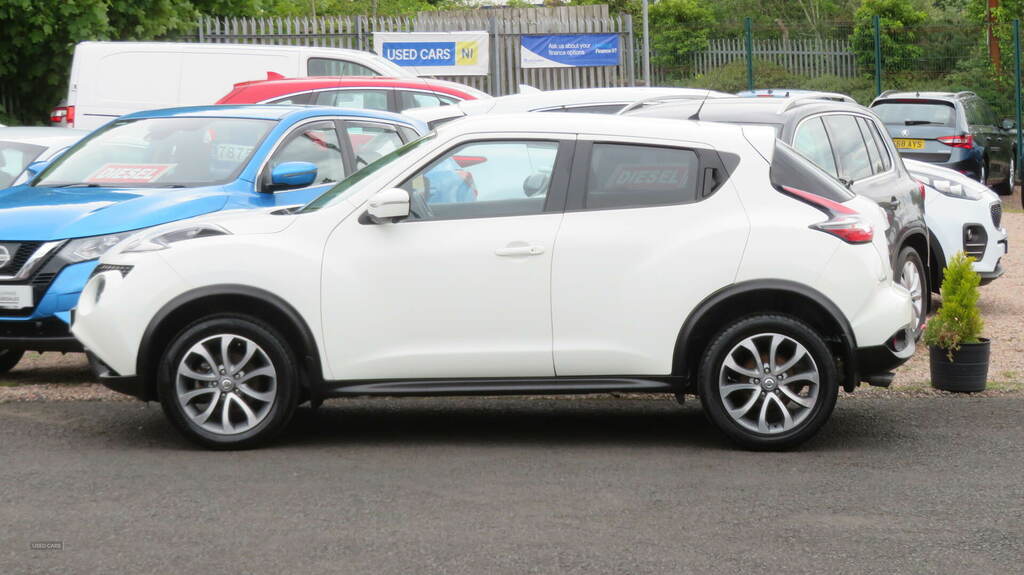 Nissan Juke 1.5 Dci Tekna ND16MZV White #5