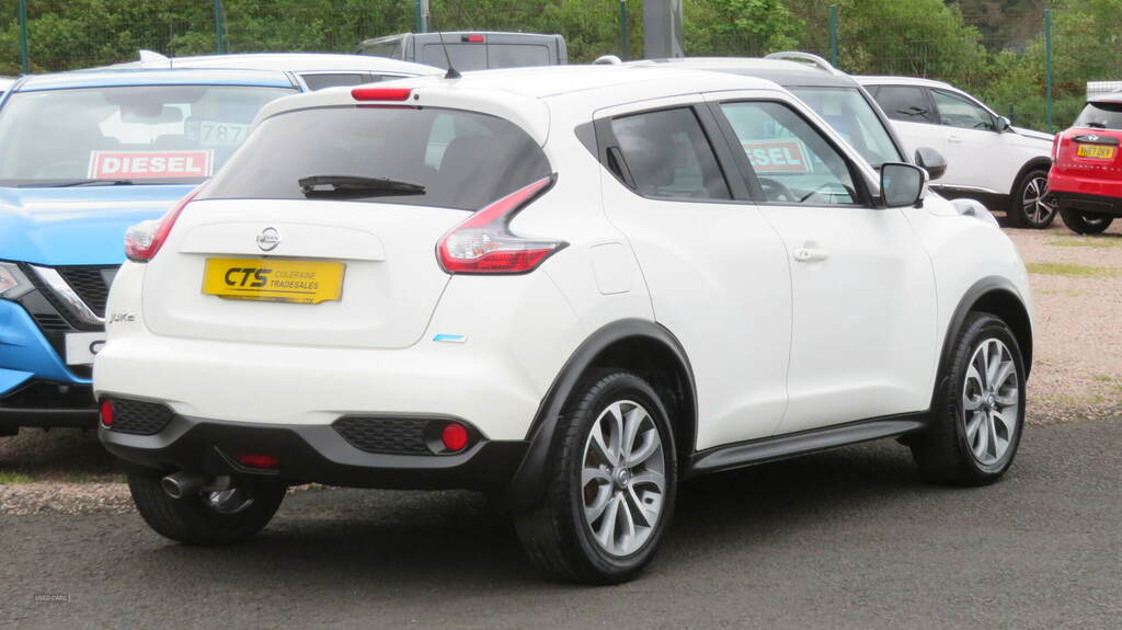 Nissan Juke 1.5 Dci Tekna ND16MZV White #3