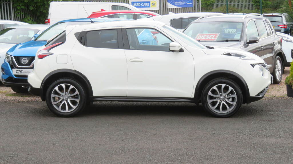 Nissan Juke 1.5 Dci Tekna ND16MZV White #2