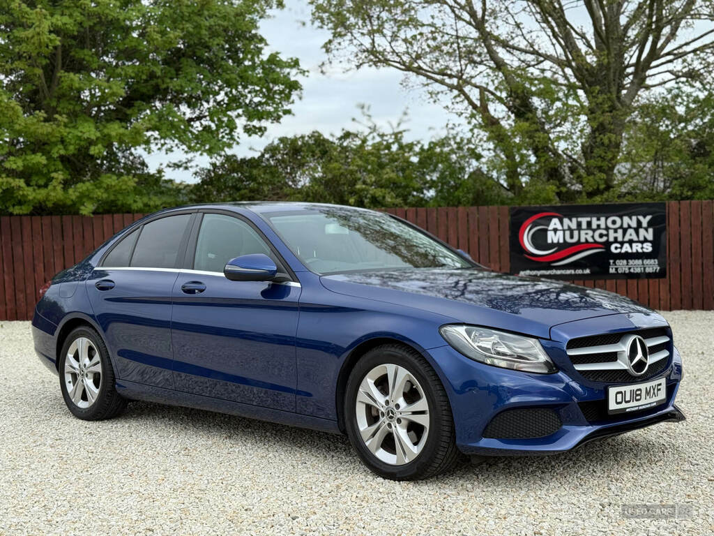 Mercedes-Benz C Class C220d Se Executive Edition 9G-tronic Blue