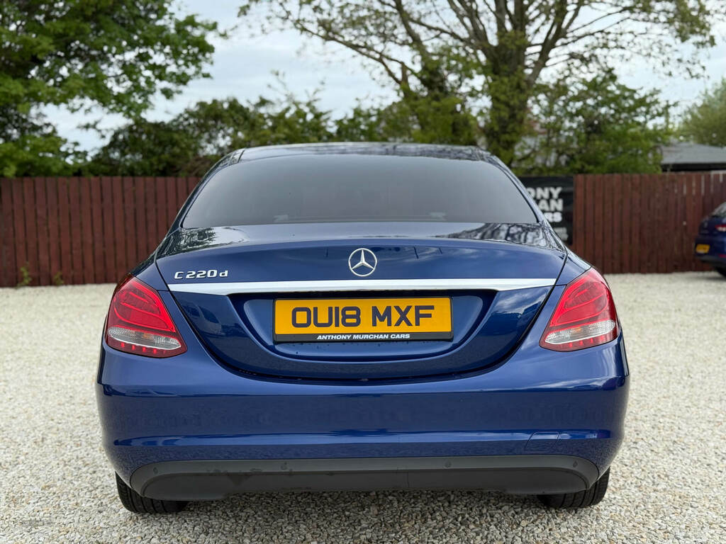 Mercedes-Benz C Class C220d Se Executive Edition 9G-tronic OU18MXF Blue #5