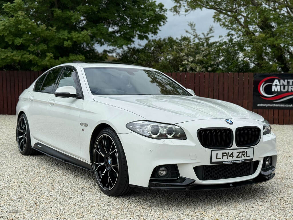 BMW 5 Series 520D M Sport Step LP14ZRL White #2